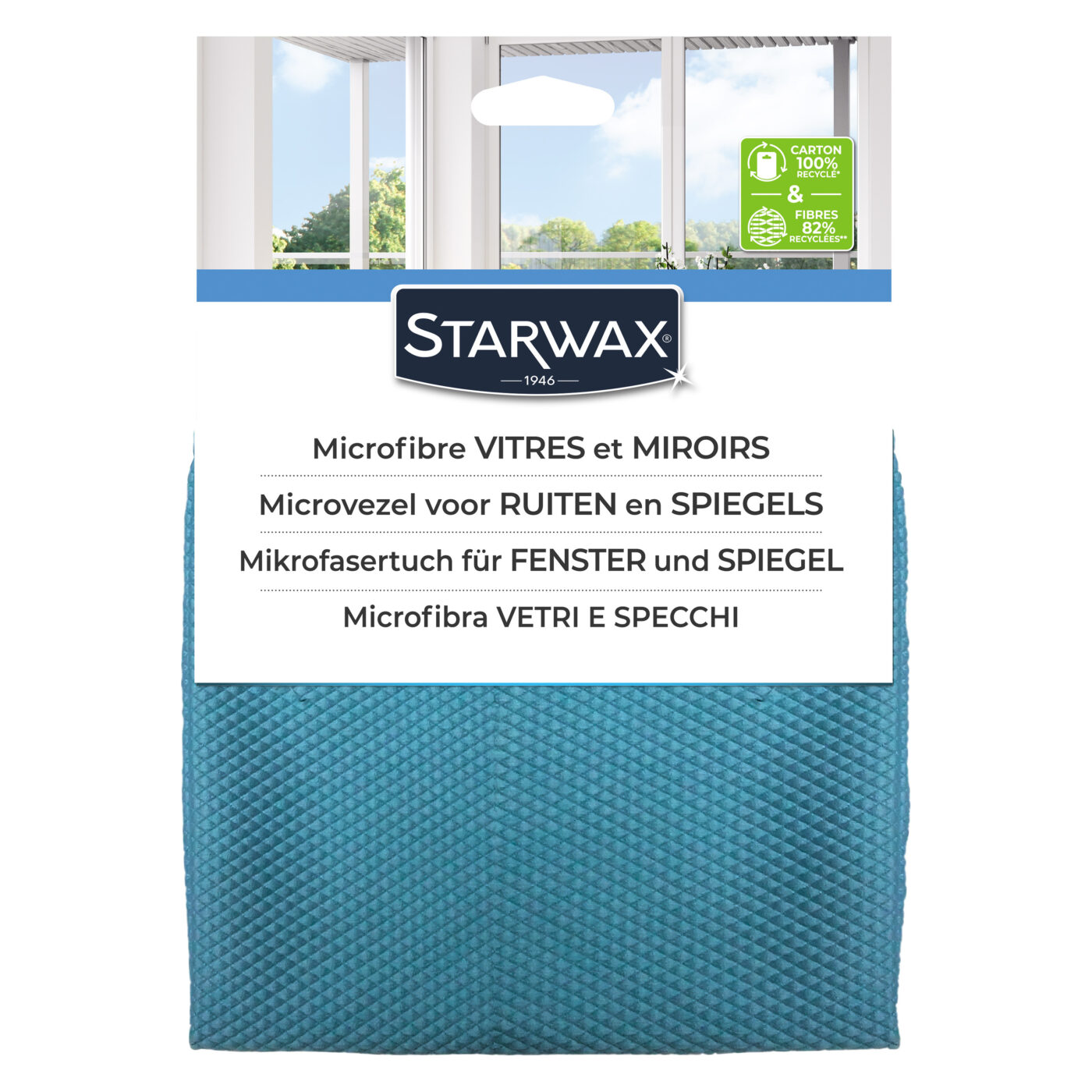 Starwax - Microfibre vitres et miroirs