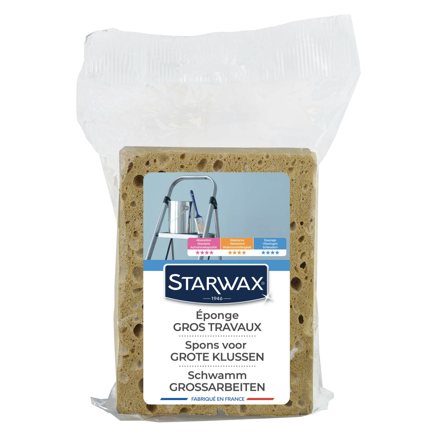 Starwax - Eponge gros travaux