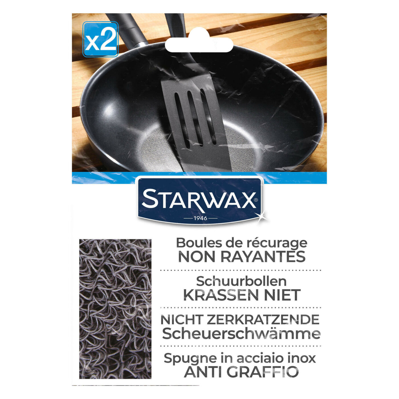 Starwax - Boules récurantes non rayantes