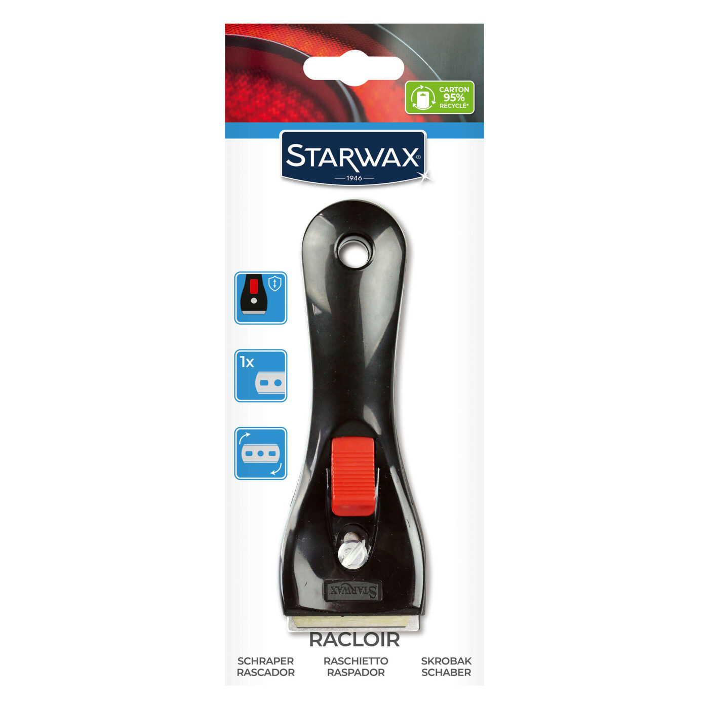 Starwax - Racloir pour vitroceram & iuction