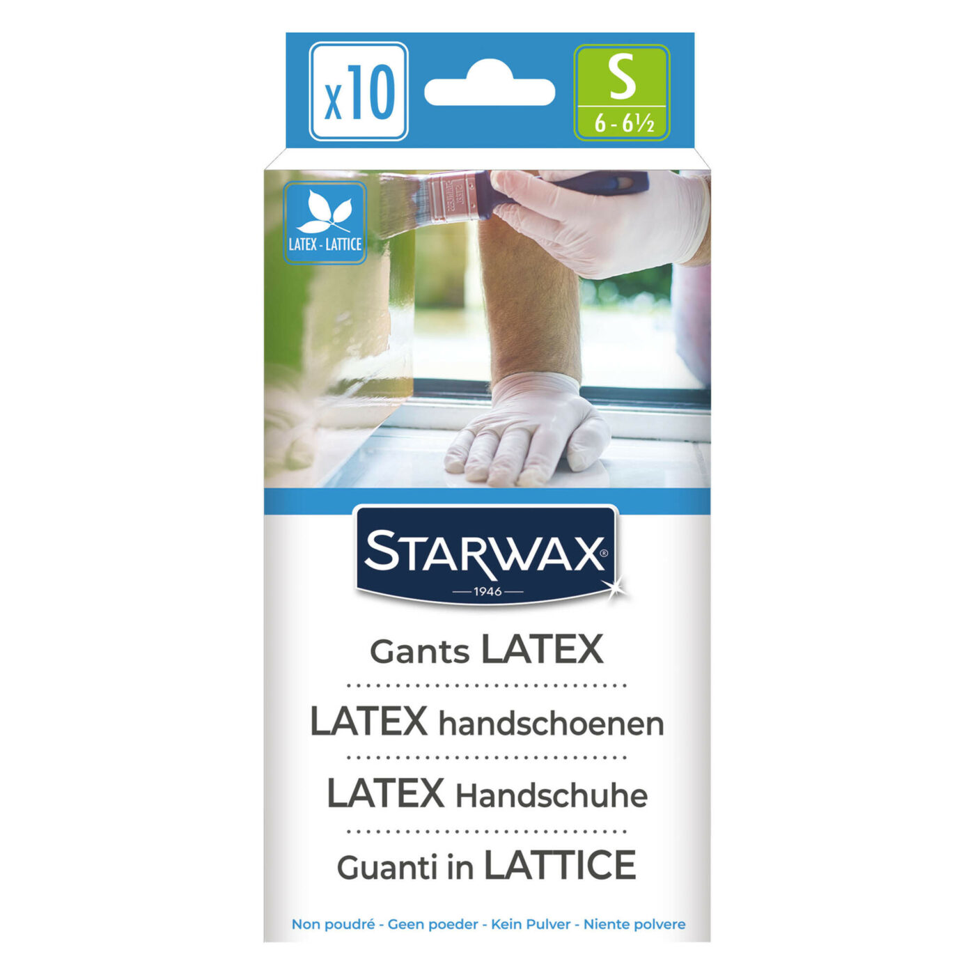 Starwax - Gants latex épais