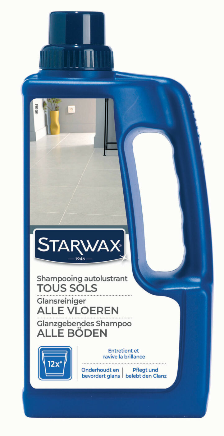 Starwax - Shampooing autolustrant pour sols intérieurs