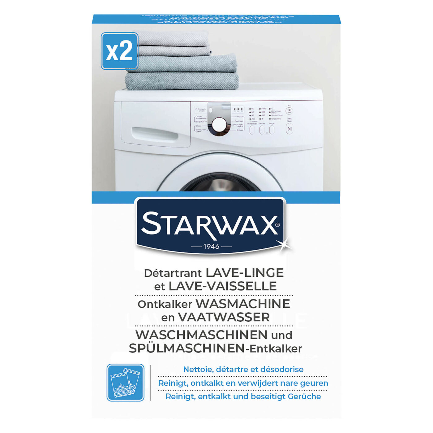 Starwax - Détartrant pour lave-linge et lave-vaisselle