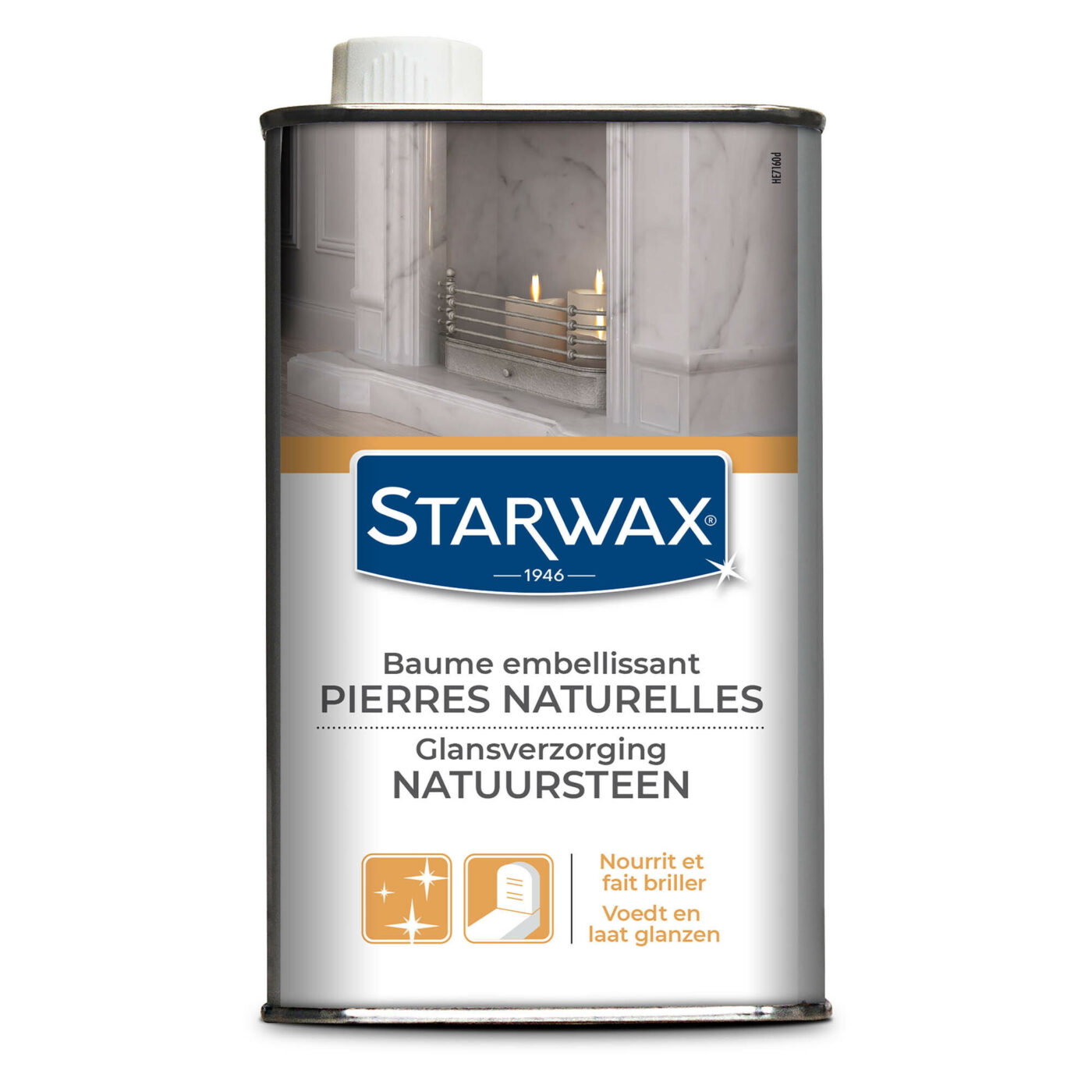 Starwax - Baume embellissant pour marbre et pierres naturelles