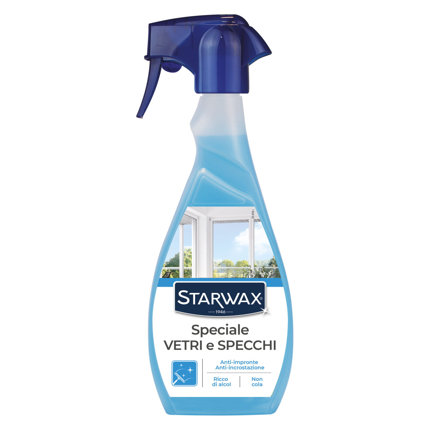 Detergente speciale vetri e specchi 500ML