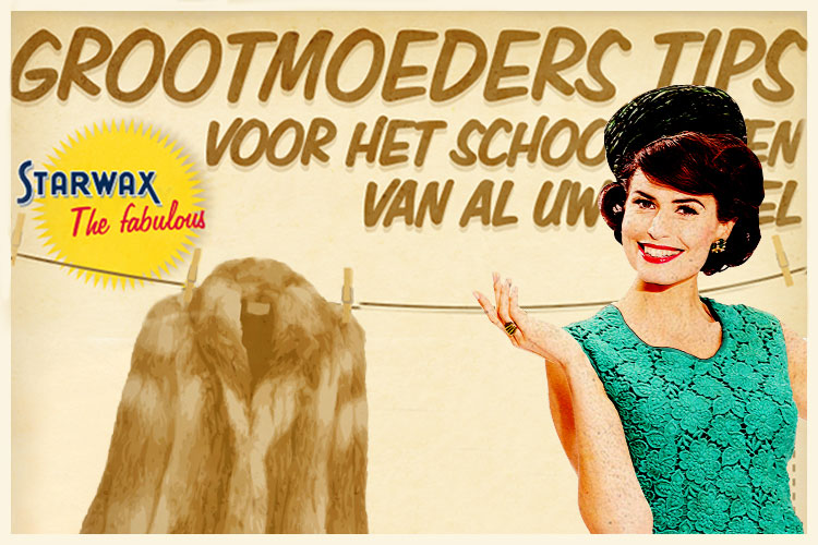 Grootmoeders tips voor het schoonmaken van al uw textiel