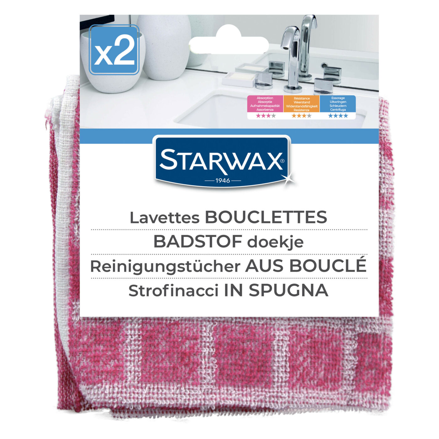 Starwax - Strofinaccio in spugna X1