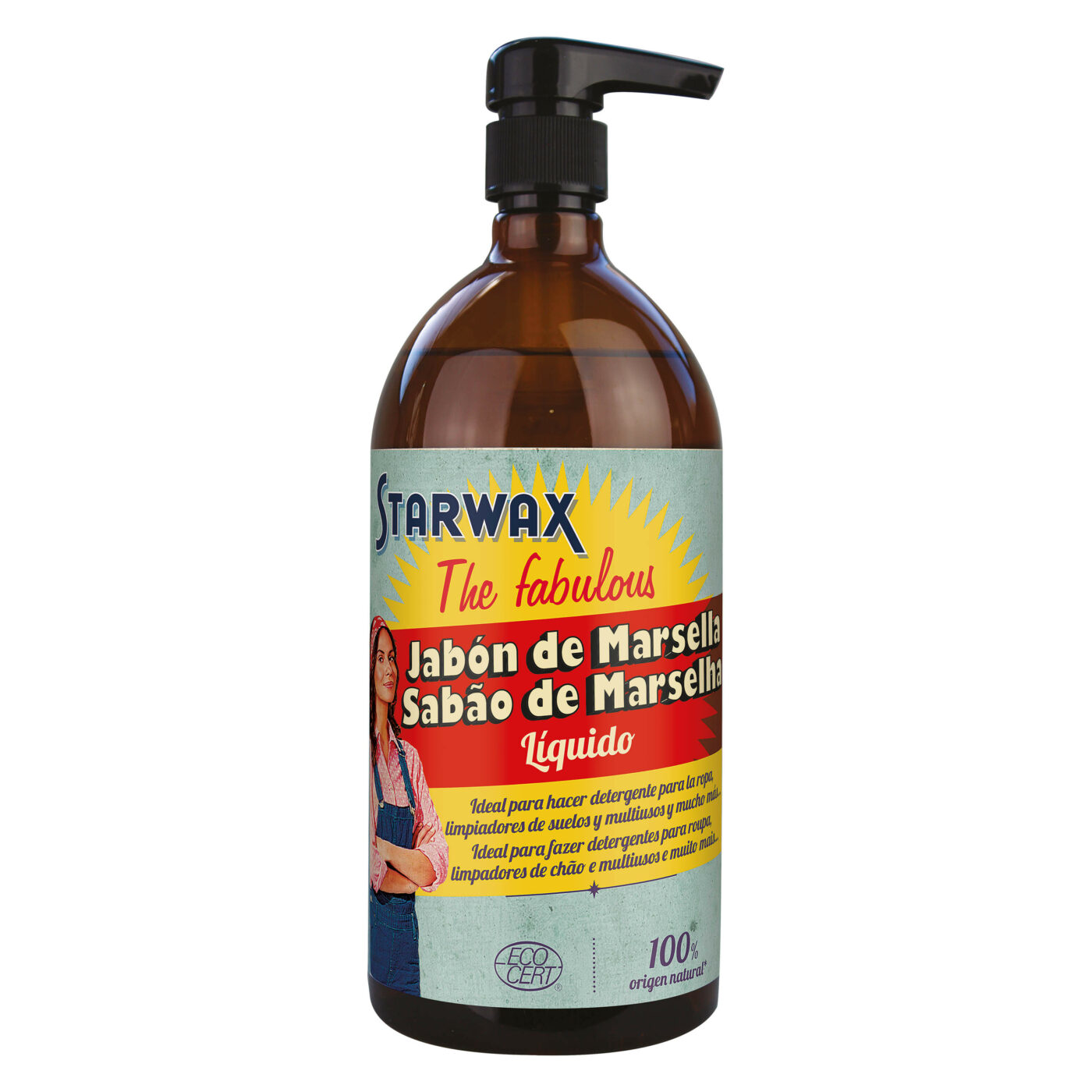 Starwax - Jabón de Marsella liquido